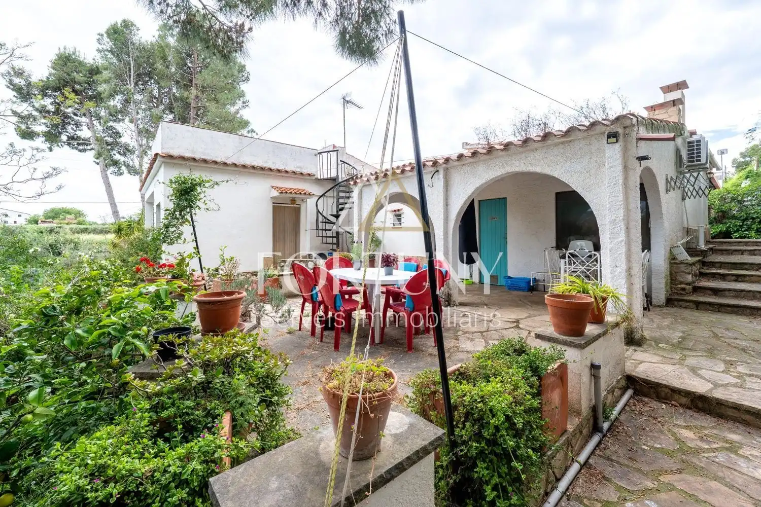 Jardín de Casa o chalet en venta en Alcover con Aire acondicionado y Piscina