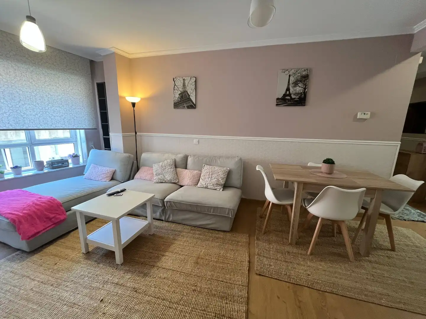 Wohnzimmer von Wohnung zur Miete in Santiago de Compostela  mit Heizung und Möbliert
