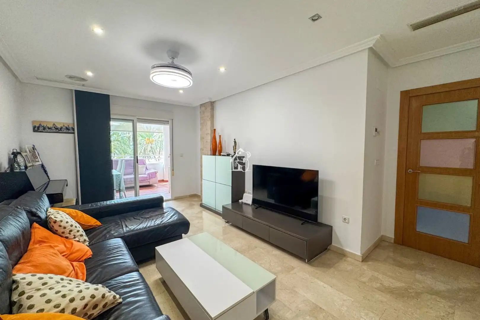 Sala de estar de Apartamento en venta en Elche / Elx con Aire acondicionado, Terraza y Amueblado