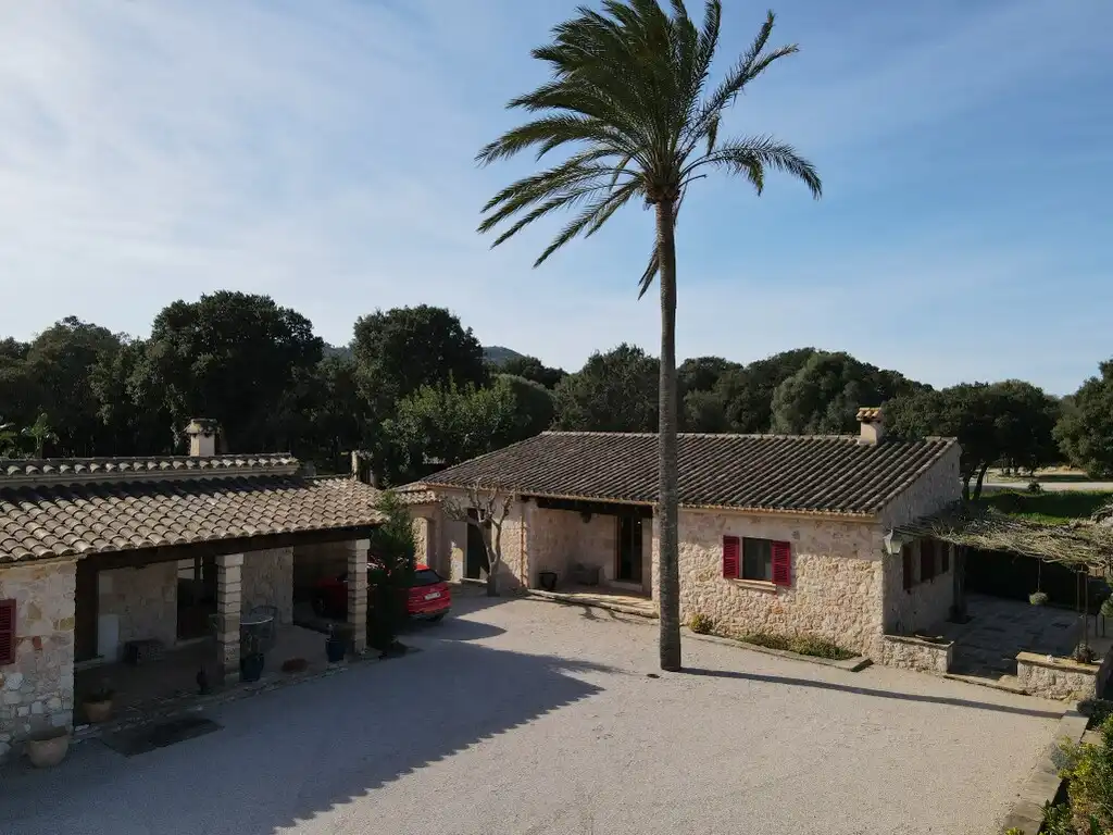 Vista exterior de Finca rústica en venta en Pollença con Aire acondicionado, Calefacción y Piscina