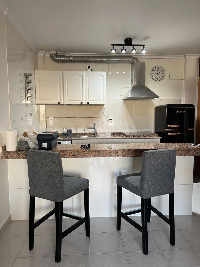 Kitchen of Apartment to rent in Telde  with Furnished, Oven and Washing machine