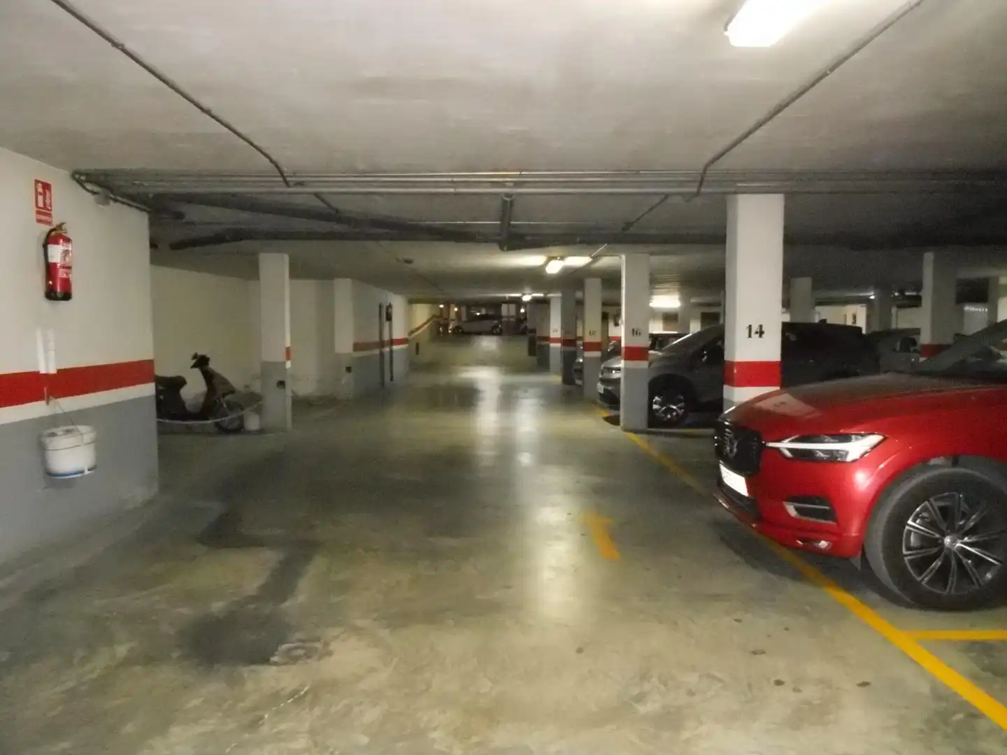 Parking of Flat for rent in Murcia  with Air Conditioner, Furnished and Balcony