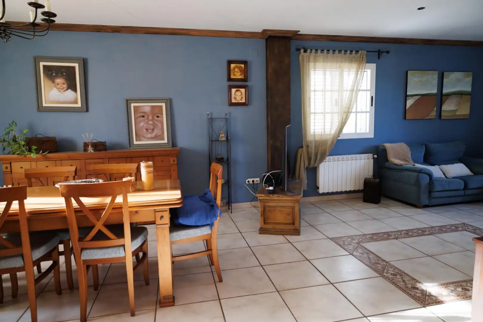 Comedor de Casa o chalet en venta en Montroi / Montroy con Calefacción, Jardín privado y Terraza