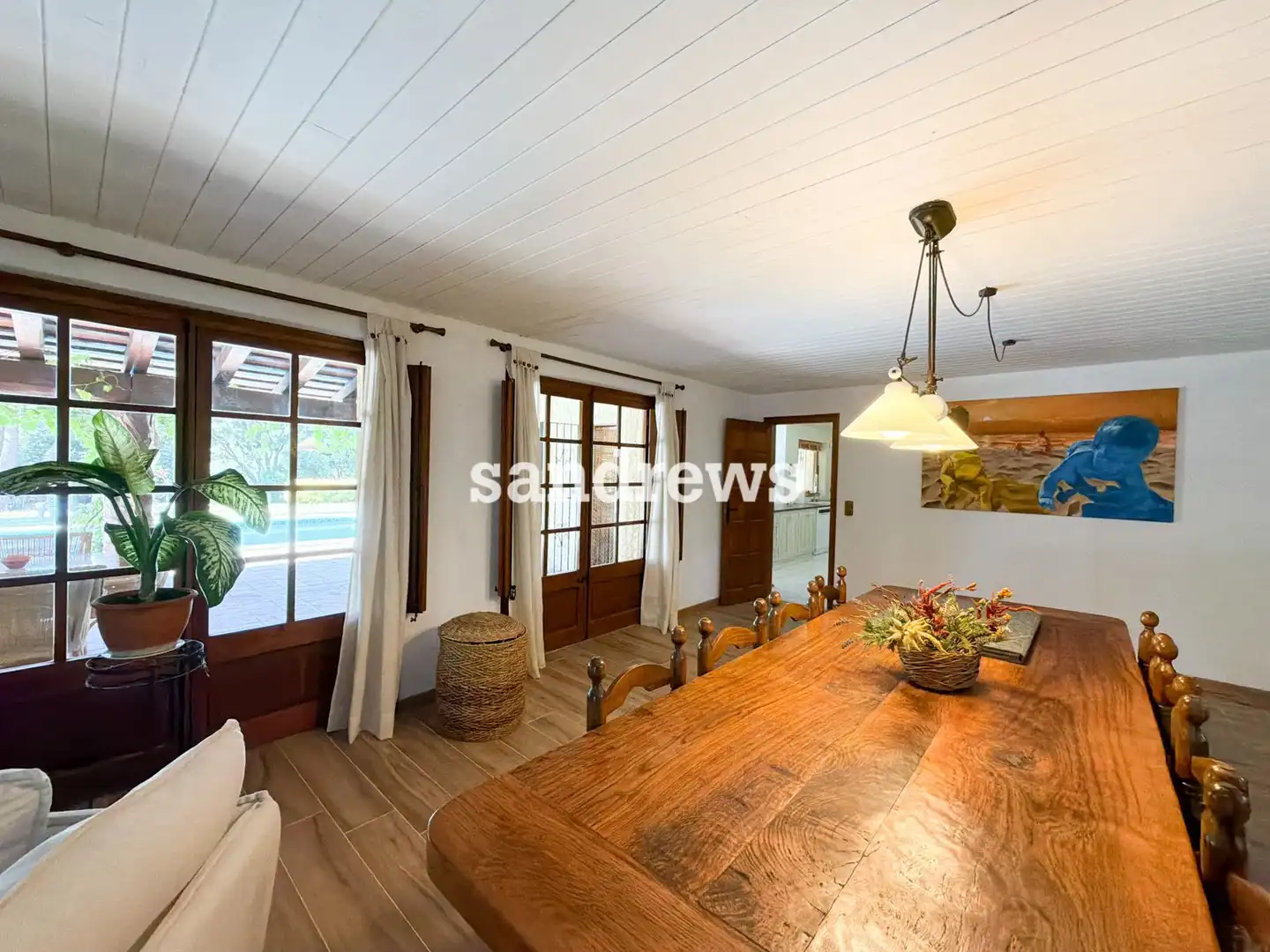 Dining room of Houses for sale in Darnius  with Heating, Private garden and Terrace