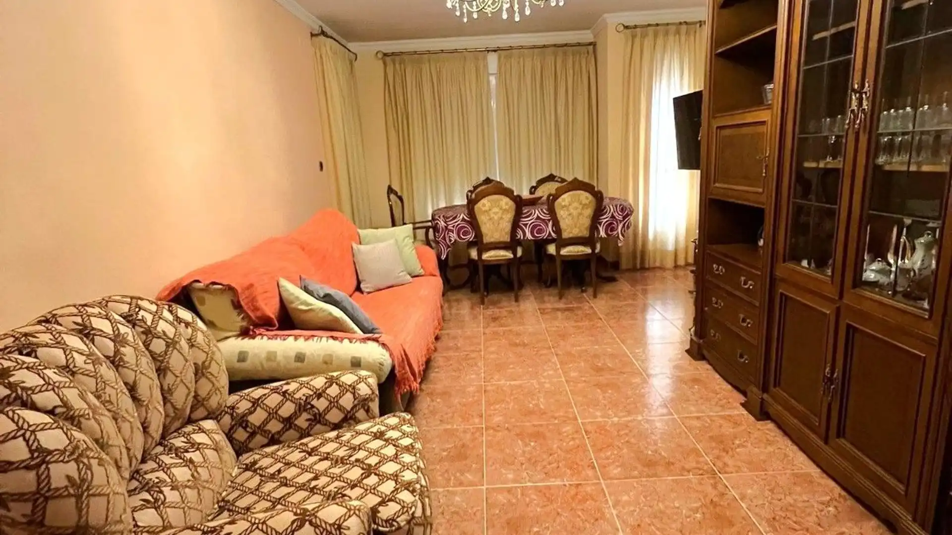 Sala de estar de Apartamento de alquiler en Benissa con Trastero y Amueblado
