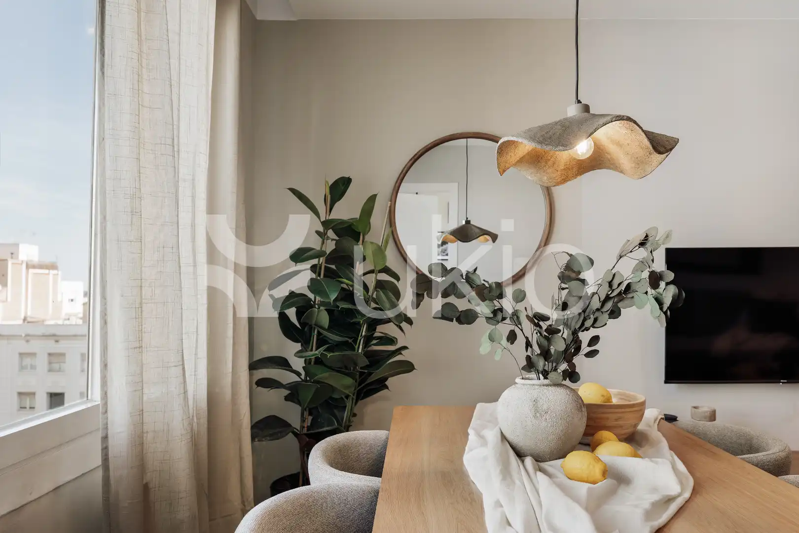 Dining room of Apartments for rent in Barcelona  with Heating, Furnished and Oven