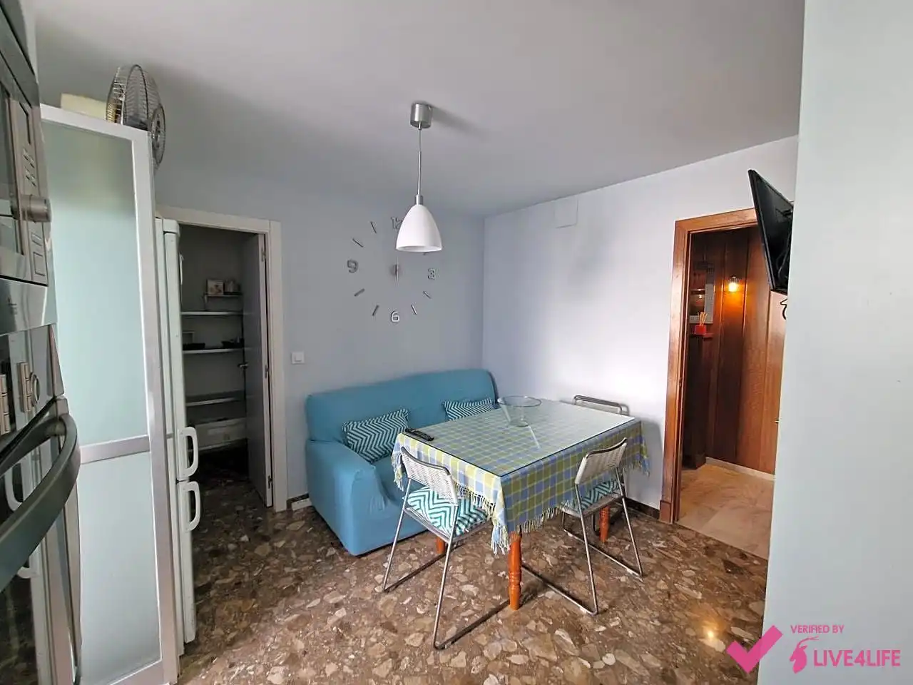 Comedor de Piso de alquiler en Sevilla con Aire acondicionado, Calefacción y Terraza