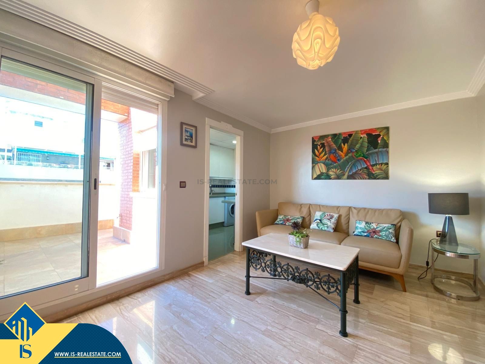 Living room of Attic for sale in Alicante / Alacant  with Terrace and Furnished