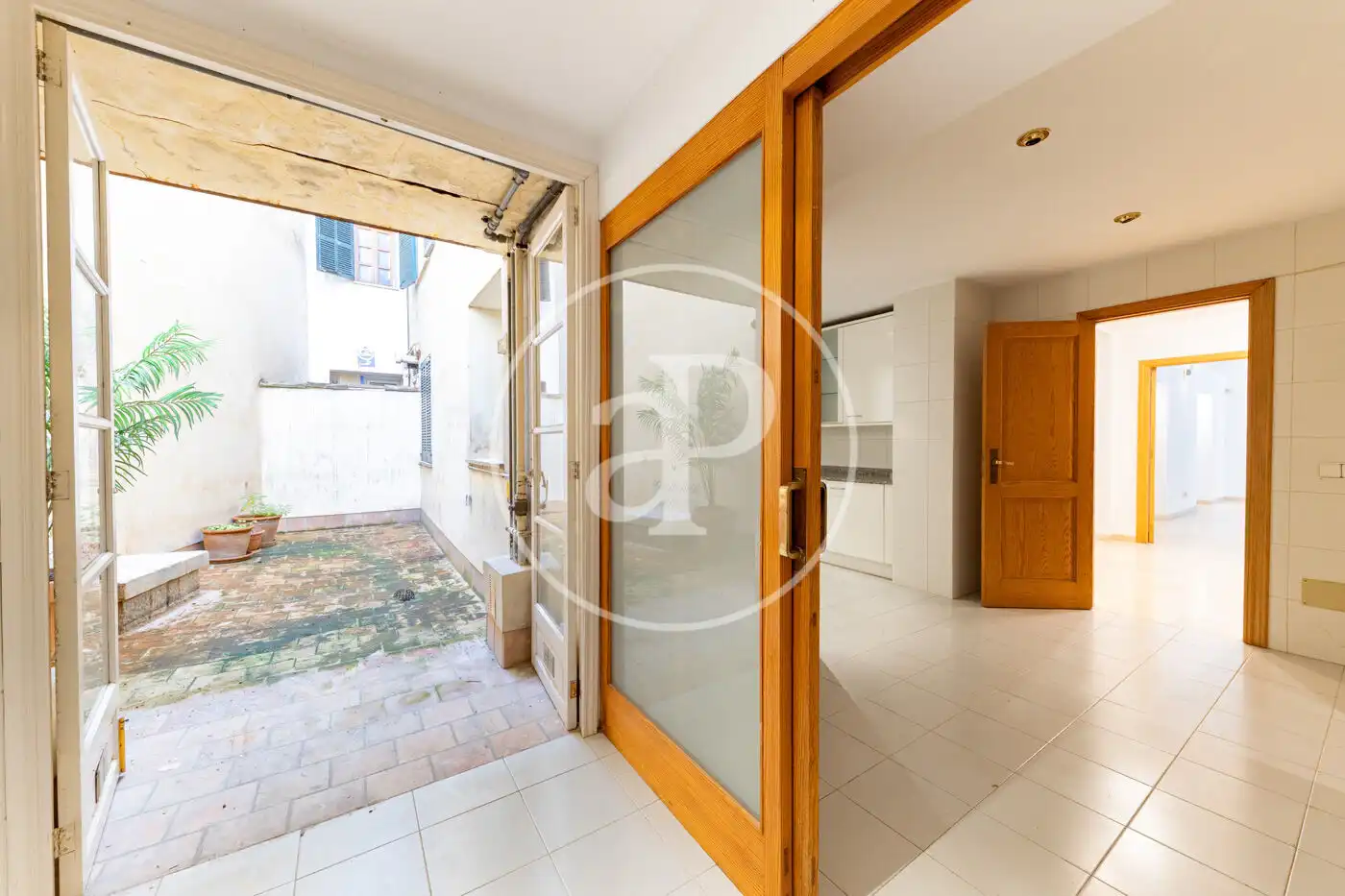 Vista exterior de Piso en venta en  Palma de Mallorca con Calefacción, Jardín privado y Terraza