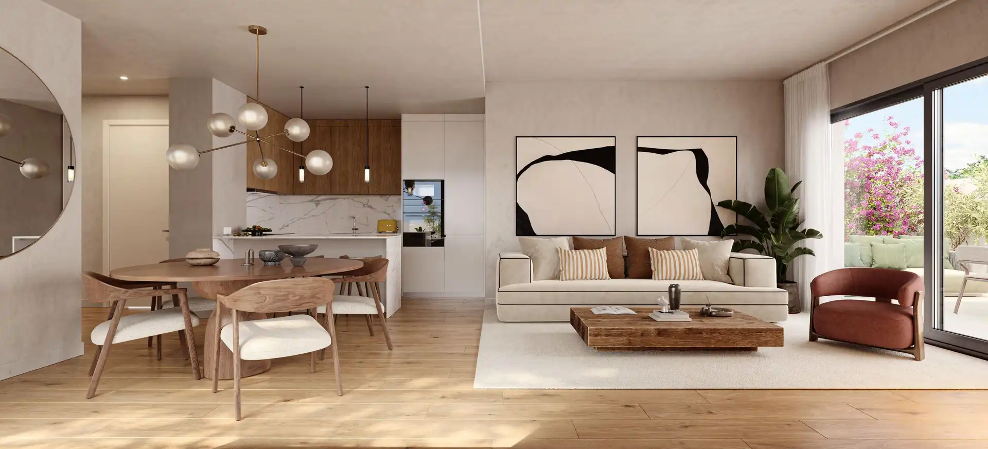 Sala d'estar de Àtic en venda en Estepona amb Piscina comunitària