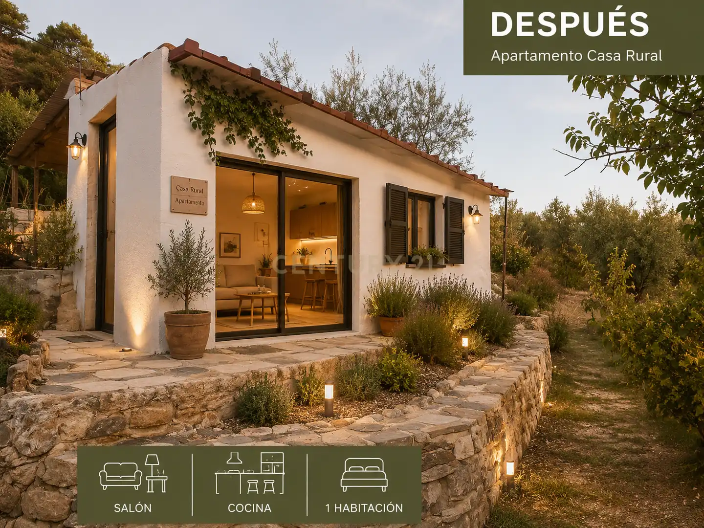 Terrassa de Casa o xalet en venda en Riogordo amb Moblat i Rentadora
