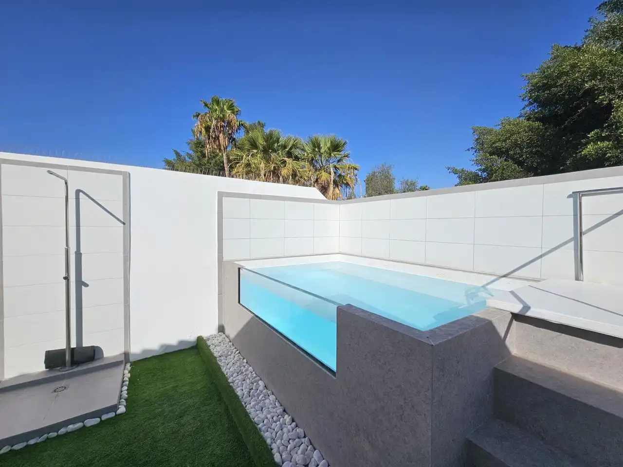 Piscina de Casa o chalet de alquiler en San Bartolomé de Tirajana con Aire acondicionado, Jardín privado y Terraza