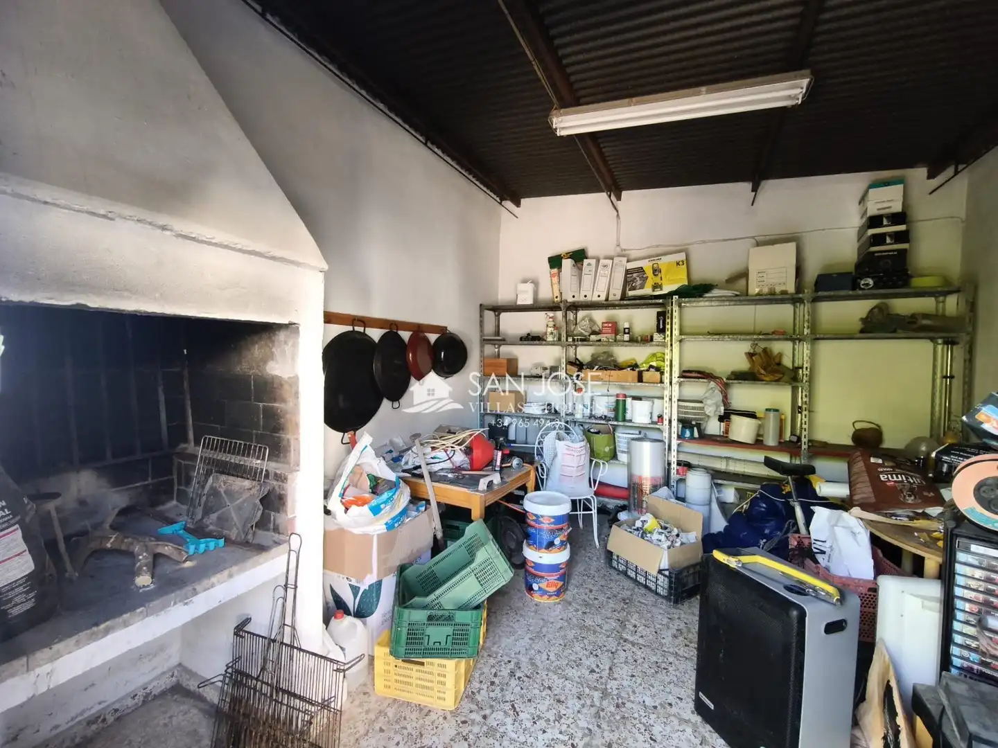Cocina de Casa o chalet en venta en Aspe con Terraza, Trastero y Piscina