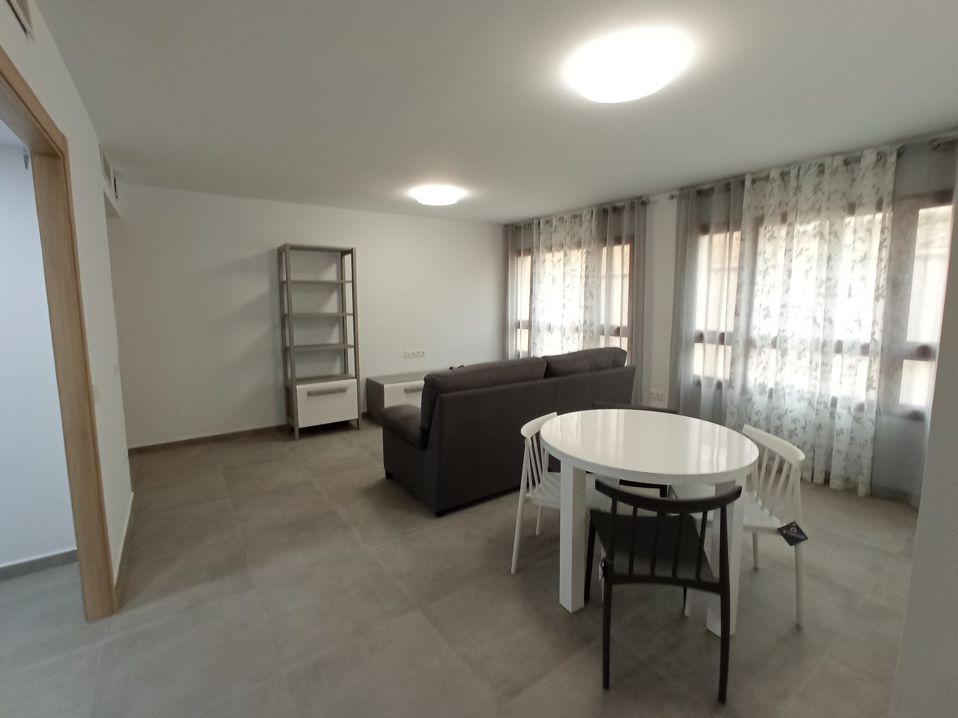 Living room of Apartment to rent in  Lleida Capital  with Air Conditioner, Heating and Furnished