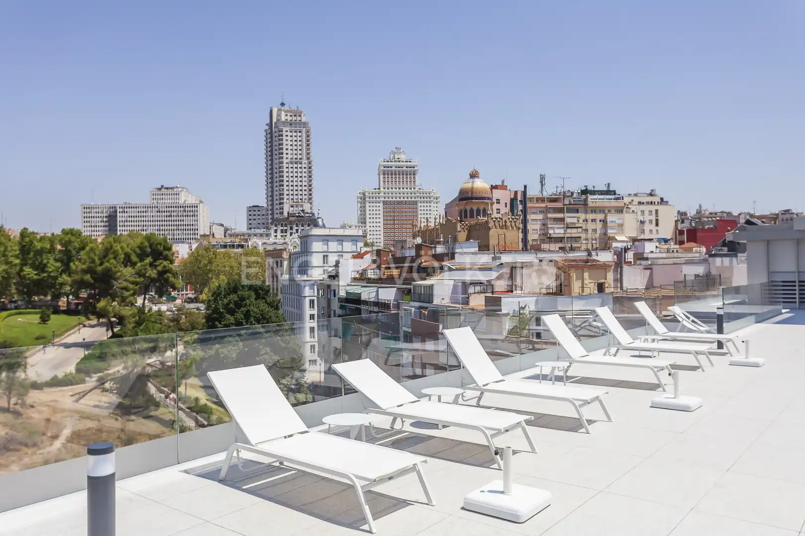 Terraza de Piso de alquiler en Madrid con Aire acondicionado, Calefacción y Terraza