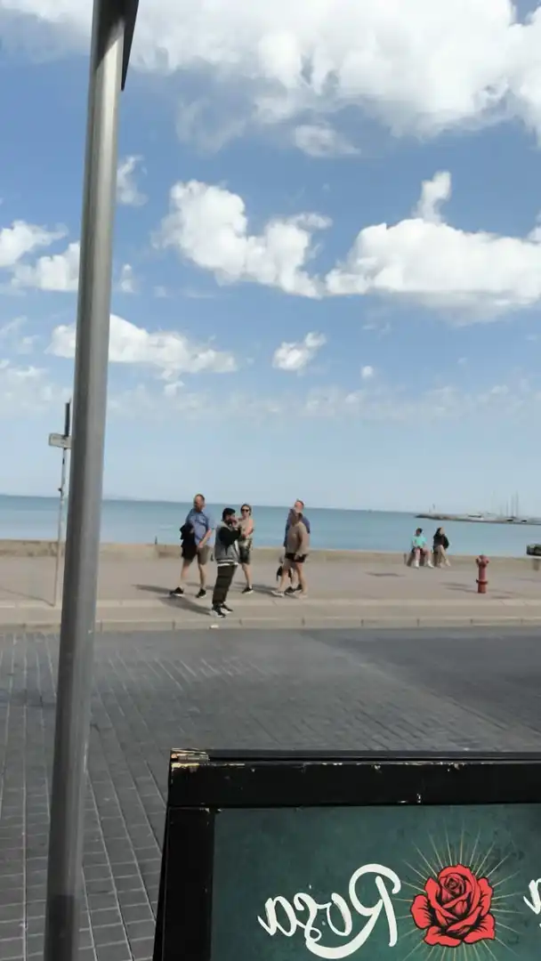Vista exterior de Piso en venta en  Palma de Mallorca con TV y Balcón