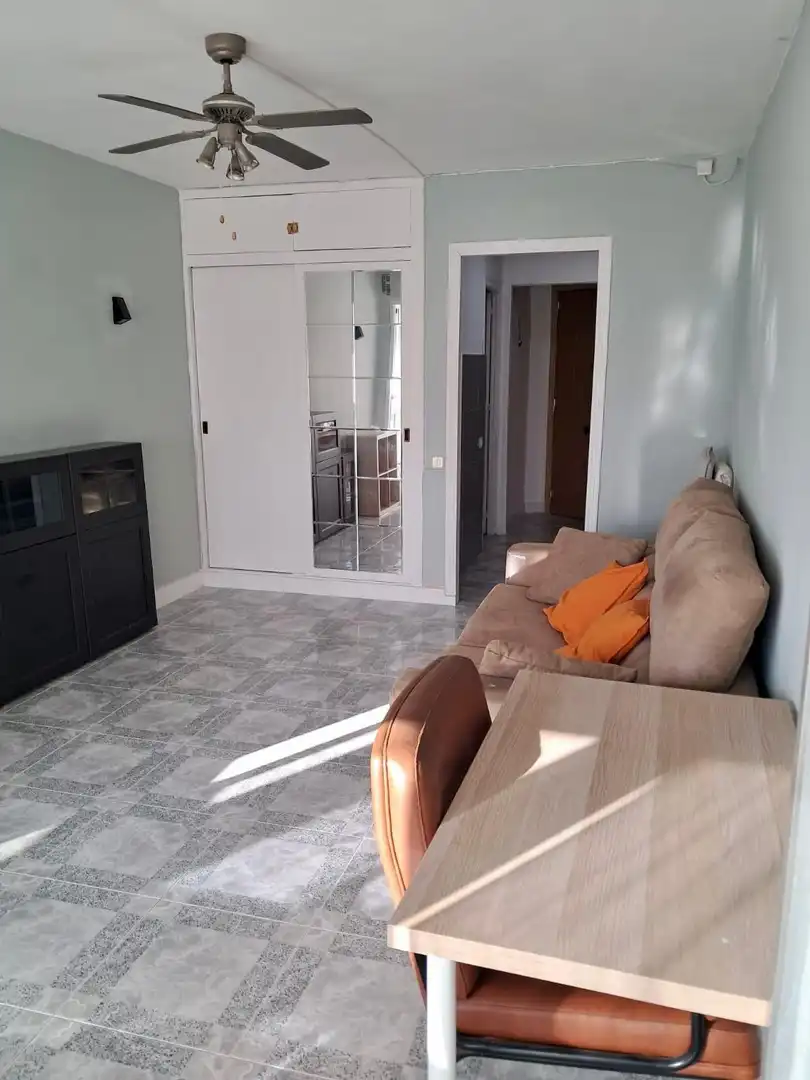 Sala d'estar de Estudi en venda en Rincón de la Victoria amb Piscina comunitària