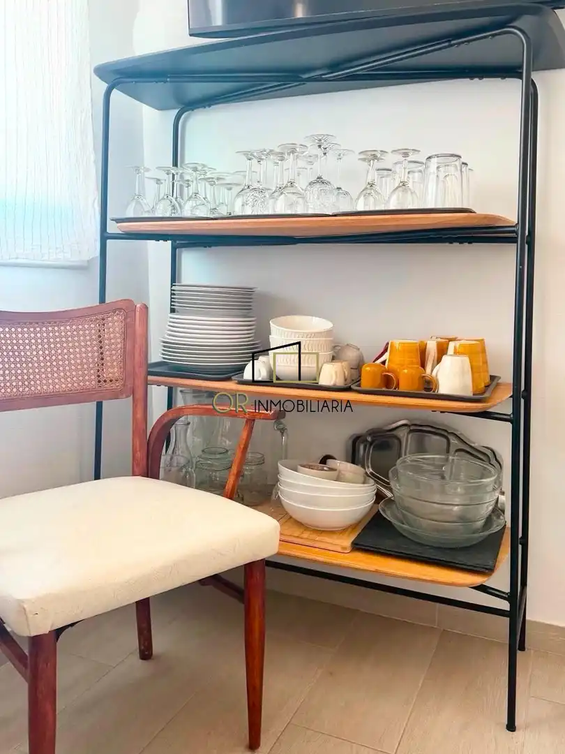 Kitchen of Flat for sale in Vilanova i la Geltrú  with Heating, Parquet flooring and Terrace