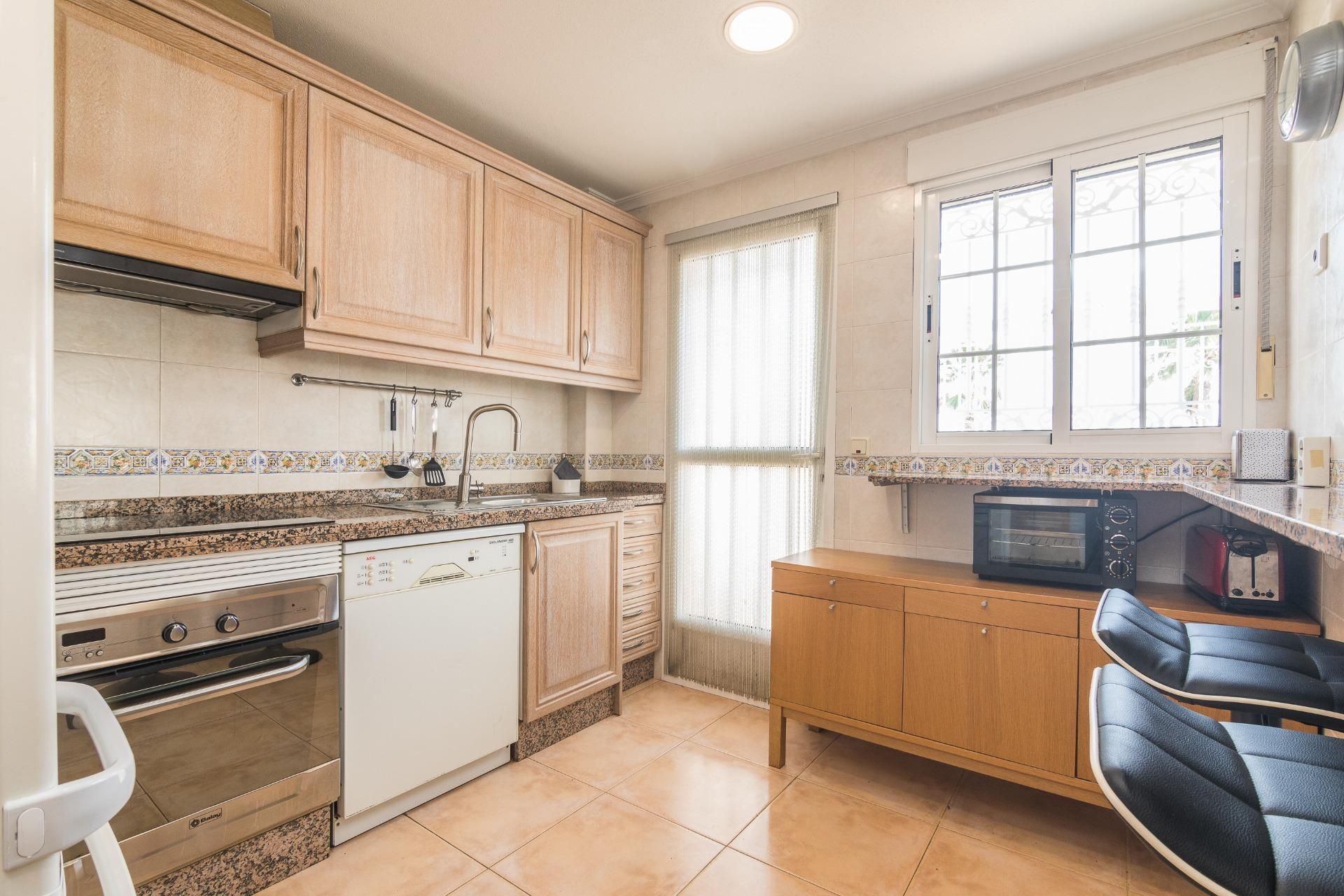 Kitchen of House or chalet to rent in Santa Pola  with Heating, Private garden and Terrace