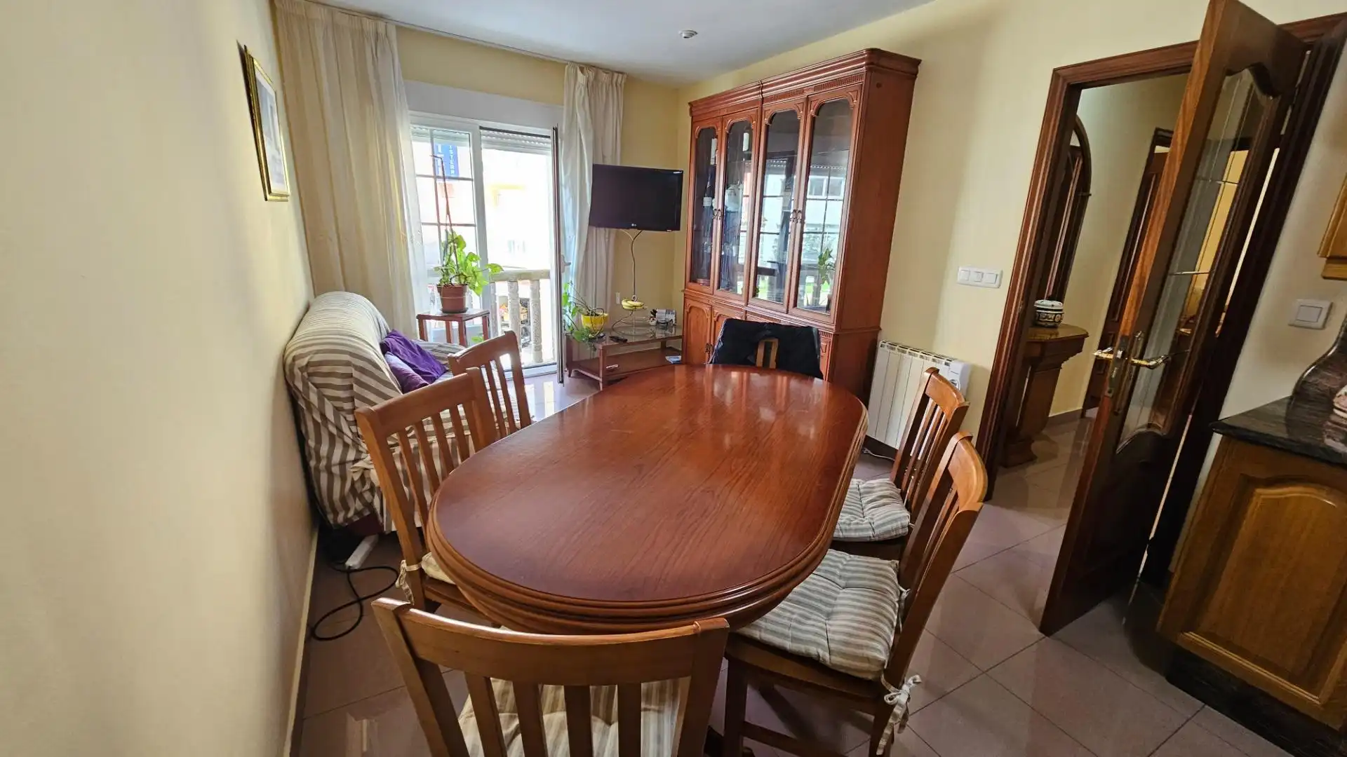Dining room of Flat for sale in Fisterra  with Heating, Storage room and Balcony