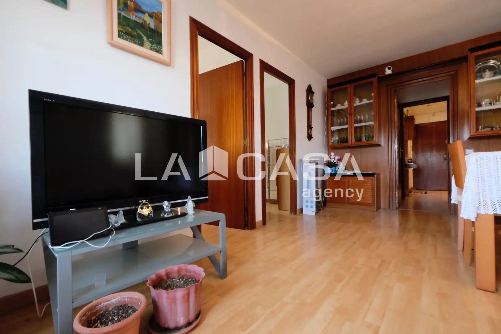 Sala d'estar de Pis en venda en Barcelona amb Balcó