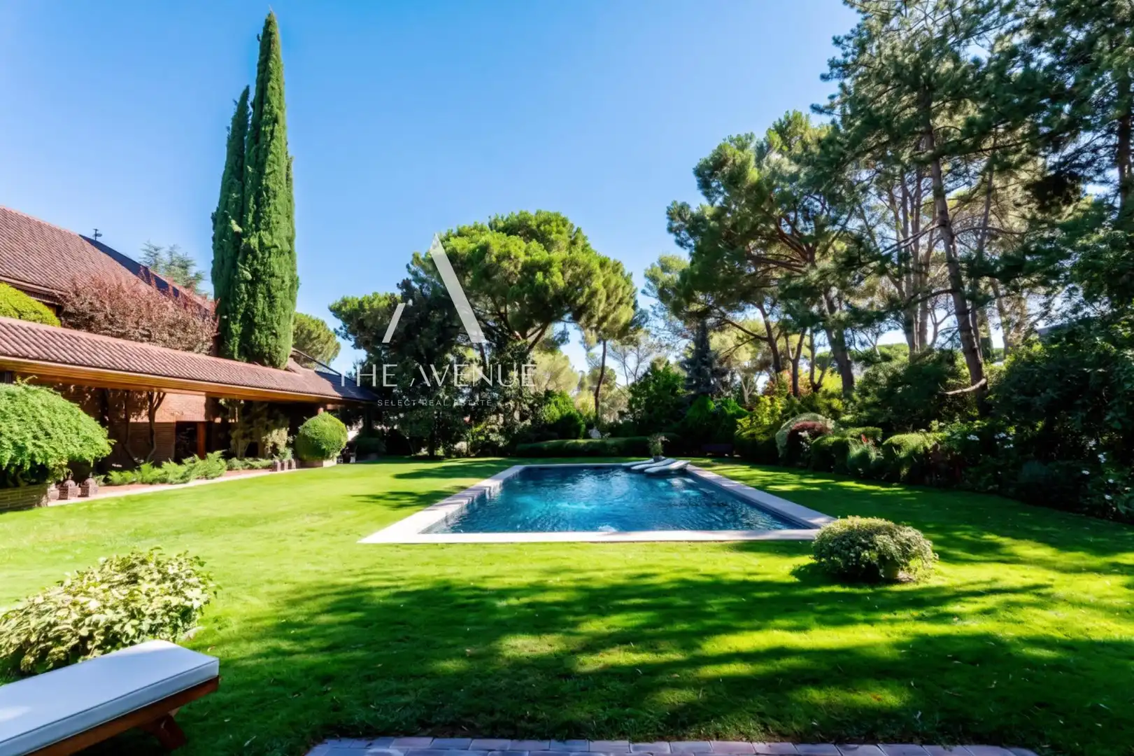 Jardí de Casa o xalet en venda en Boadilla del Monte amb Calefacció, Jardí privat i Terrassa