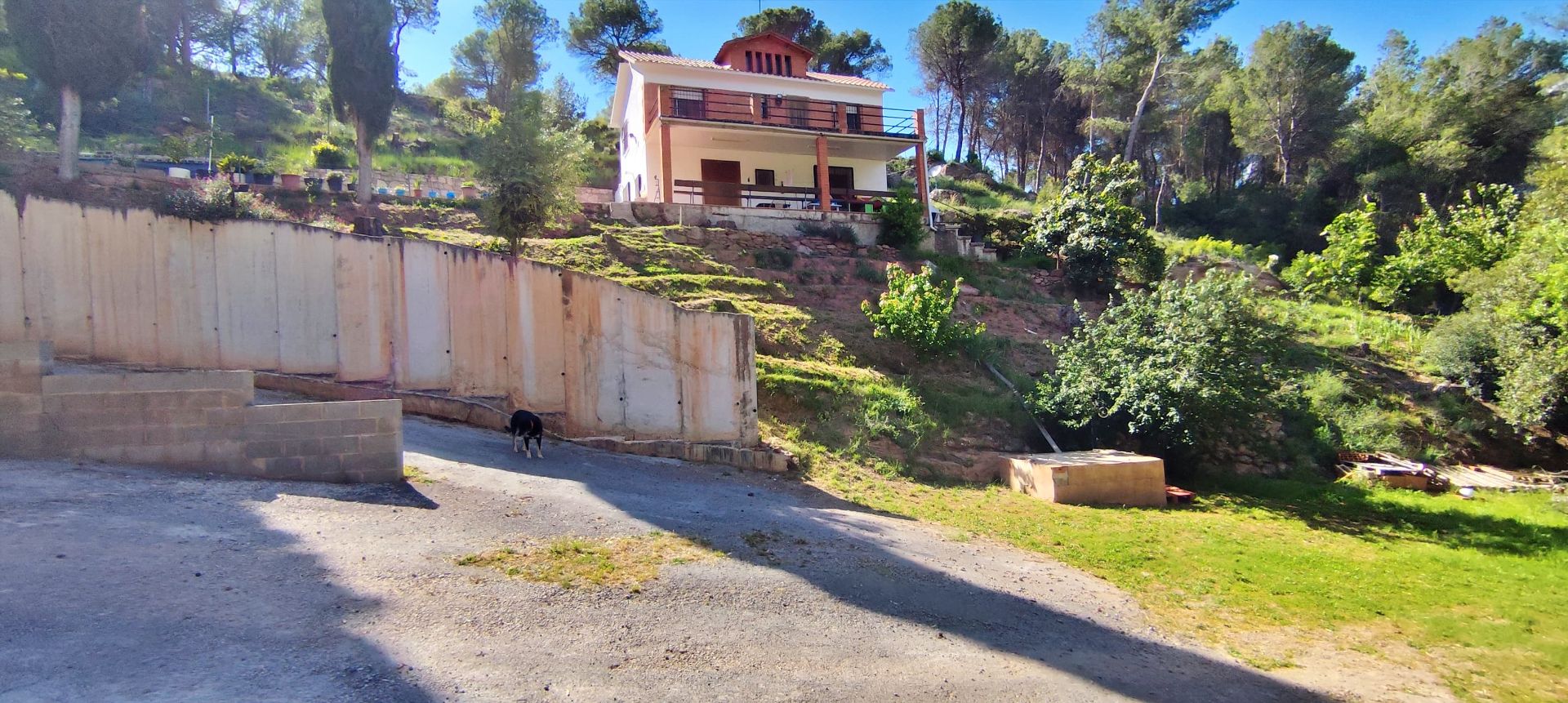 Exterior view of House or chalet for sale in Igualada  with Private garden, Terrace and Swimming Pool