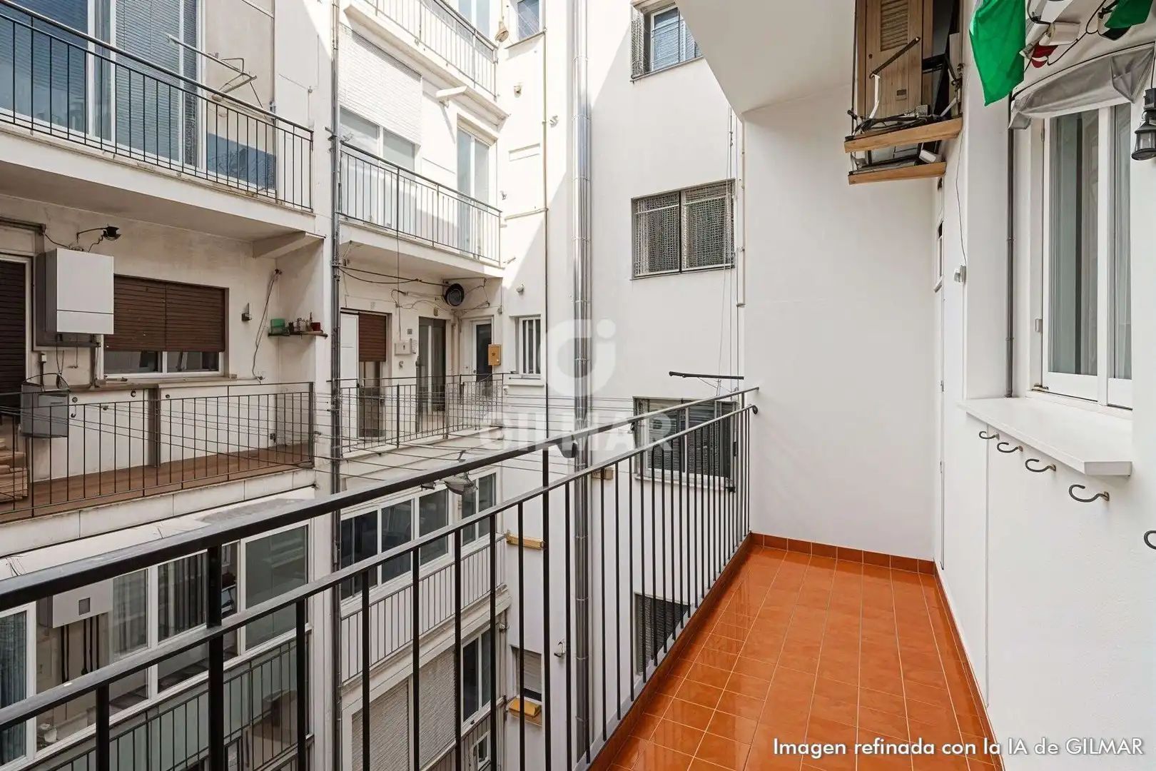 Terrasse von Wohnung zum Verkauf in Madrid mit Heizung und Balkon