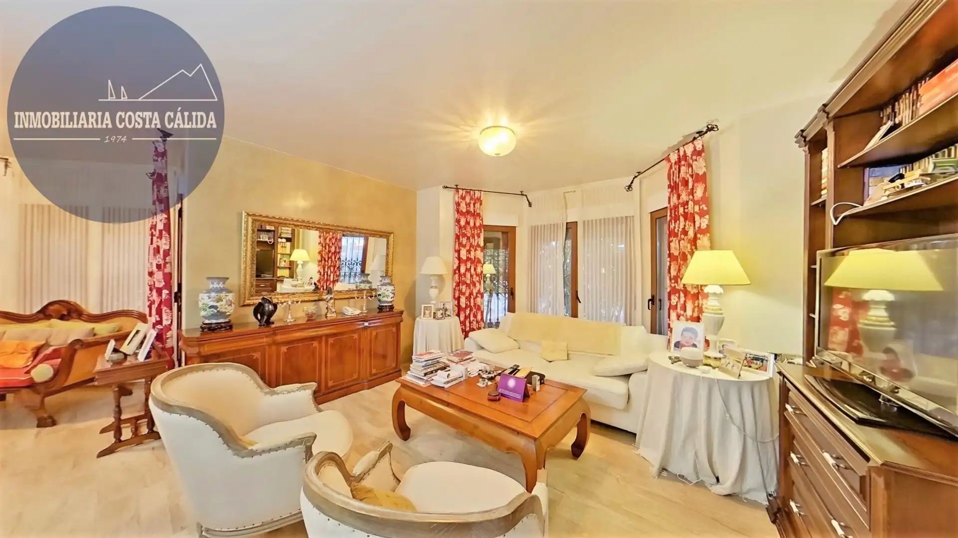 Living room of Houses for sale in Lorca  with Air Conditioner, Heating and Private garden