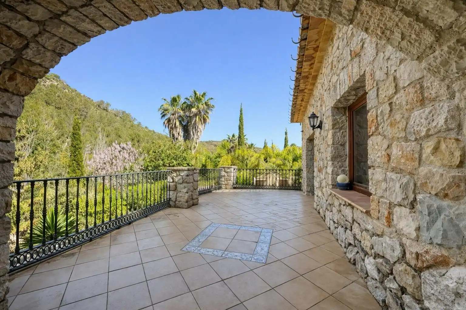 Terraza de Finca rústica en venta en Llíber con Aire acondicionado, Calefacción y Jardín privado