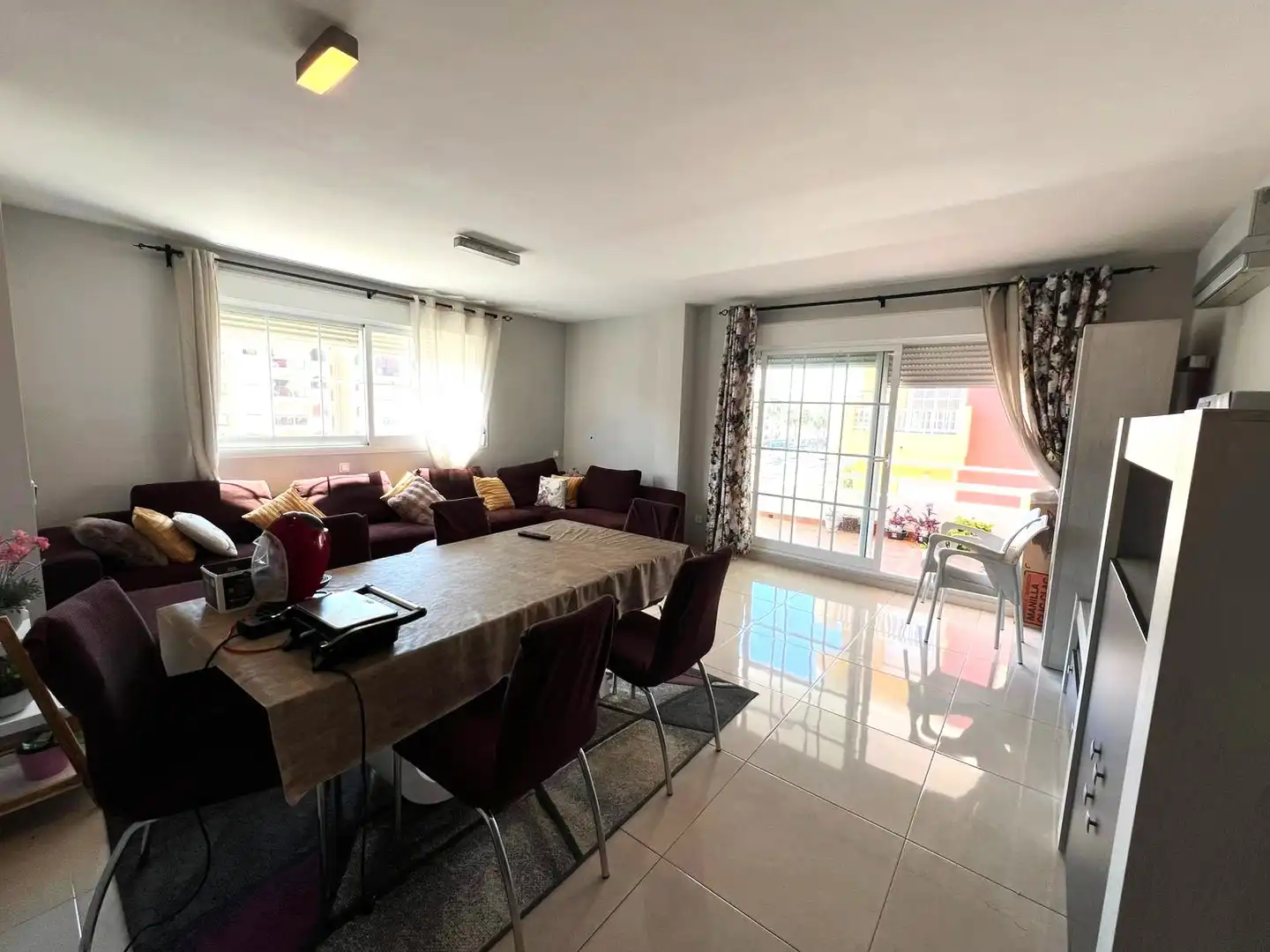 Comedor de Apartamento en venta en Manilva con Terraza