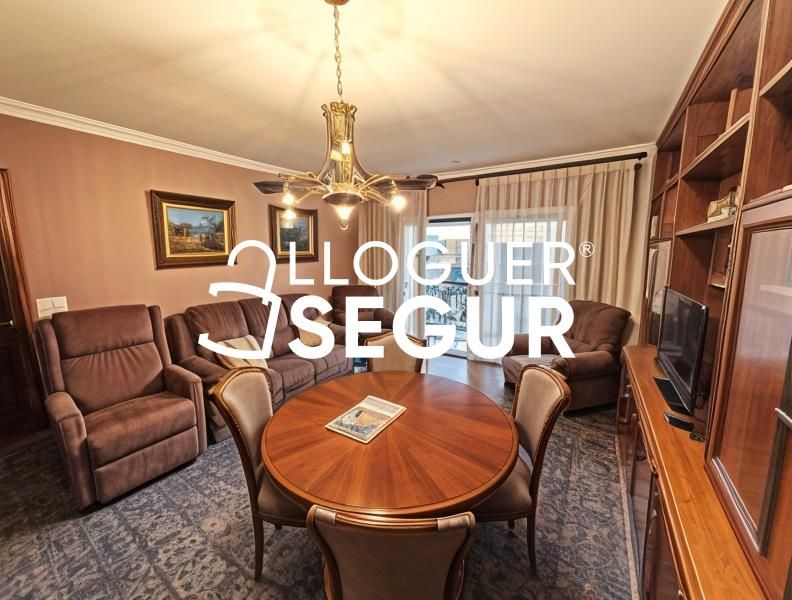 Sala d'estar de Pis de lloguer en Sabadell amb Calefacció