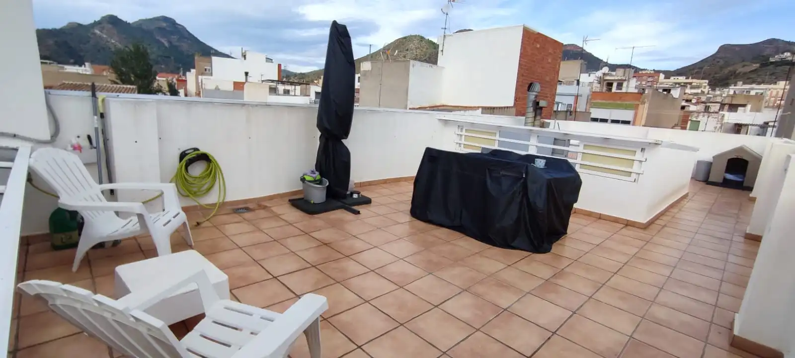 Terrassa de Casa adosada en venda en La Vall d'Uixó amb Aire condicionat i Terrassa