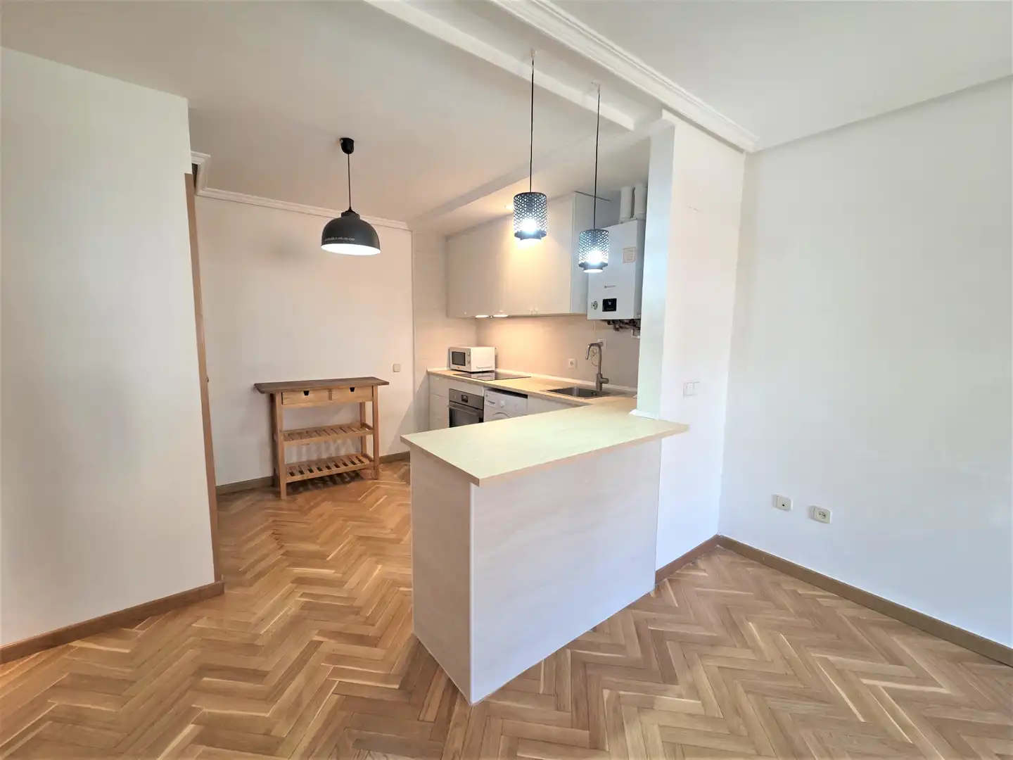 Cocina de Apartamento de alquiler en Villanueva del Pardillo con Calefacción, Parquet y Horno
