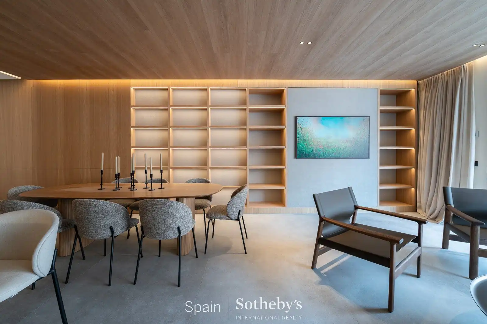 Menjador de Apartament en venda en Madrid amb Aire condicionat, Calefacció i Terrassa