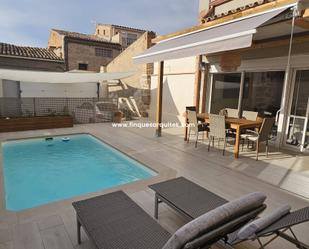 Swimming pool of House or chalet for sale in Puigverd de Lleida  with Air Conditioner, Private garden and Terrace