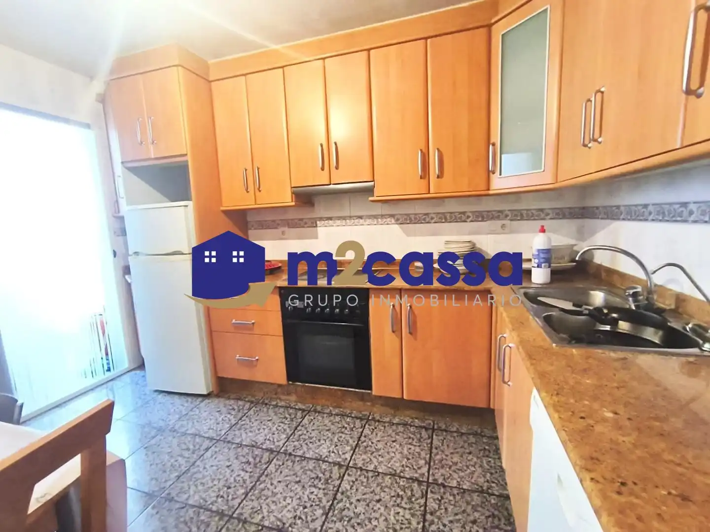Küche von Wohnung zum Verkauf in Lorca mit Balkon