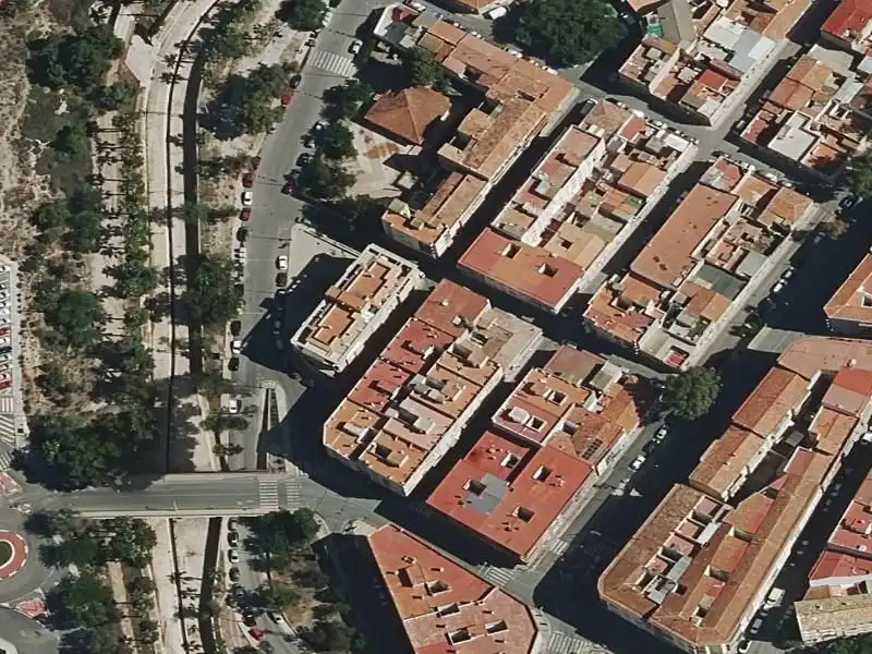 Vista exterior de Piso en venta en Elda