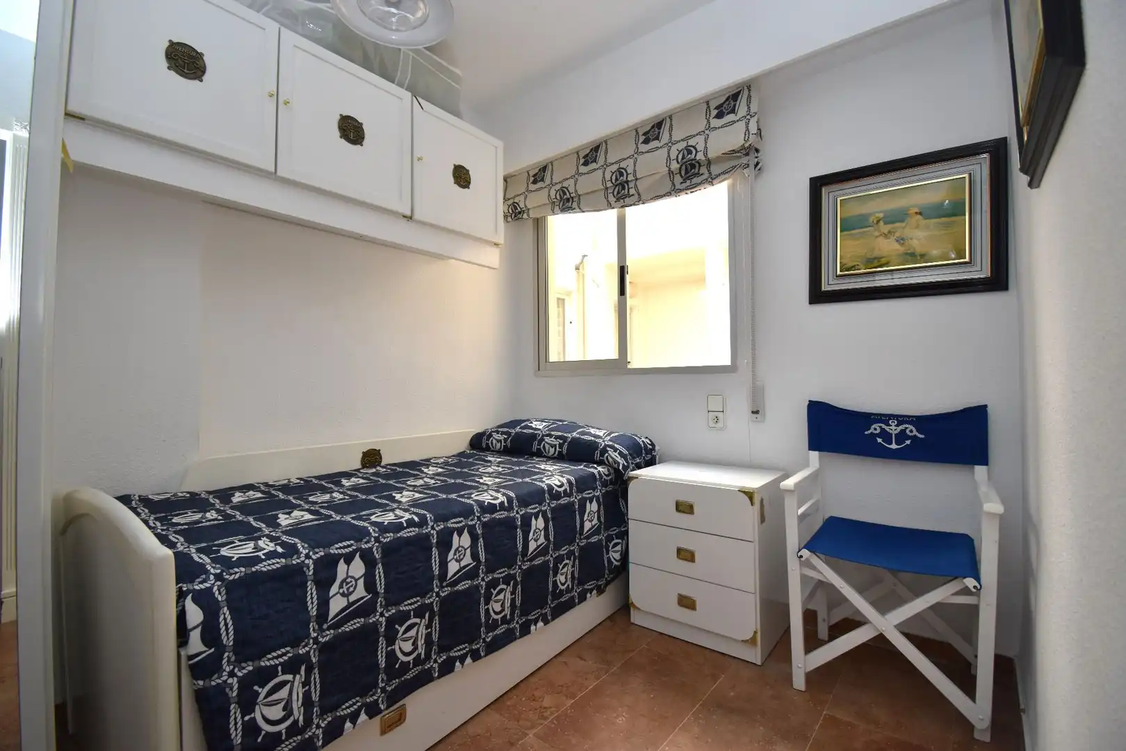 Dormitori de Apartament de lloguer en Santa Pola amb Aire condicionat, Calefacció i Terrassa