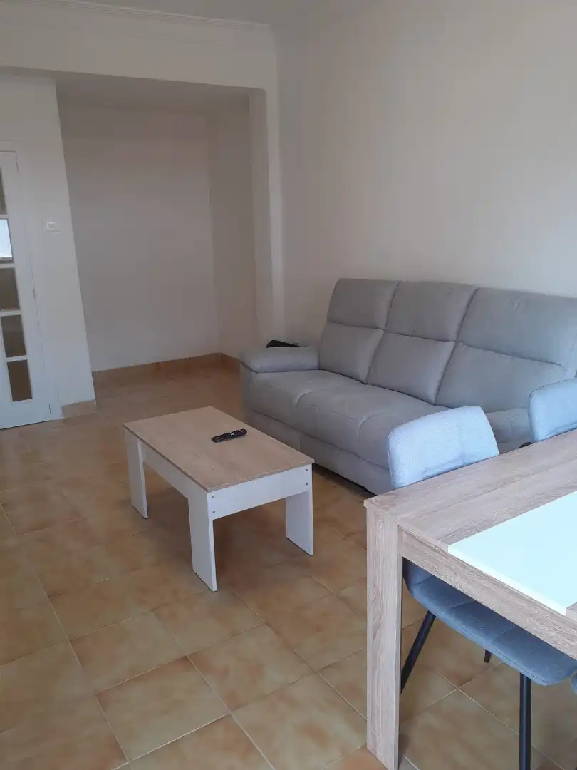 Sala de estar de Piso de alquiler en Castellón de la Plana / Castelló de la Plana con Terraza y Amueblado