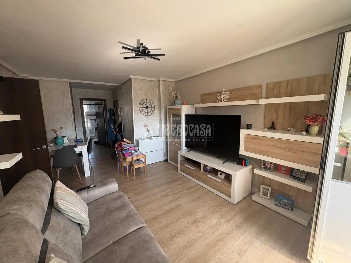 Sala de estar de Piso en venta en Bilbao  con Calefacción