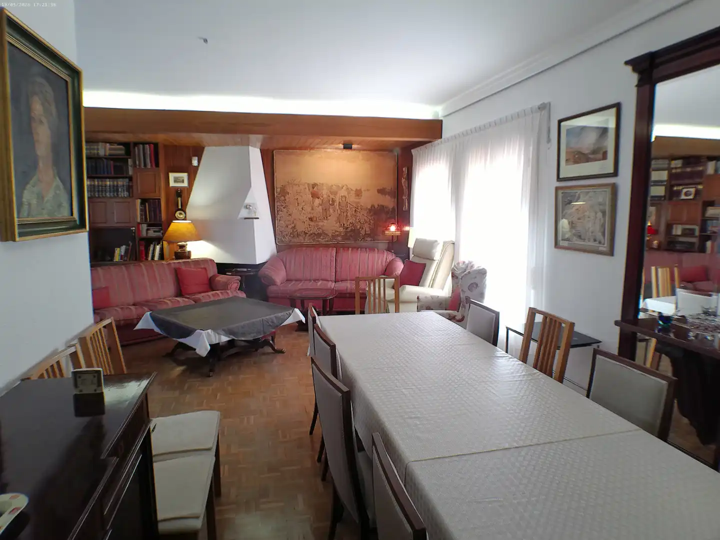 Sala de estar de Casa o chalet en venta en Madrid con Calefacción, Jardín privado y Parquet