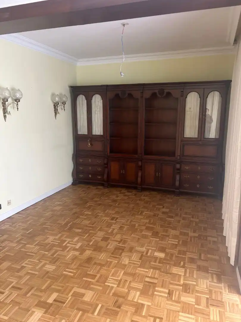 Sala de estar de Piso en venta en Lleida con Calefacción, Parquet y Amueblado