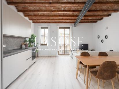 Exterior view of Flat for sale in  Barcelona Capital  with Heating, Terrace and Storage room