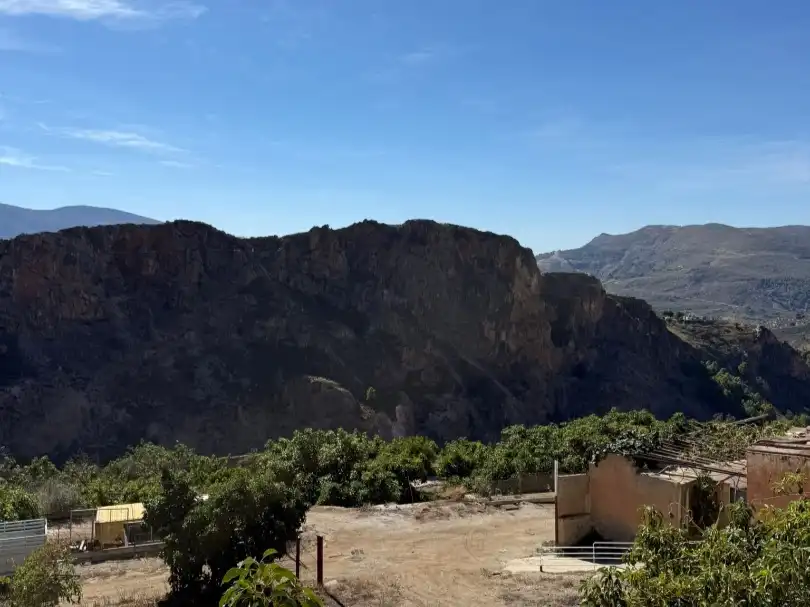 Vista exterior de Casa o chalet en venta en Lanjarón con Terraza