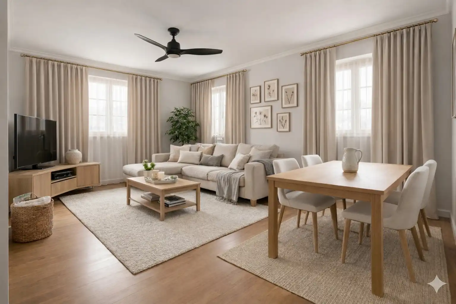 Sala de estar de Piso en venta en Oiartzun con Parquet, Amueblado y Horno