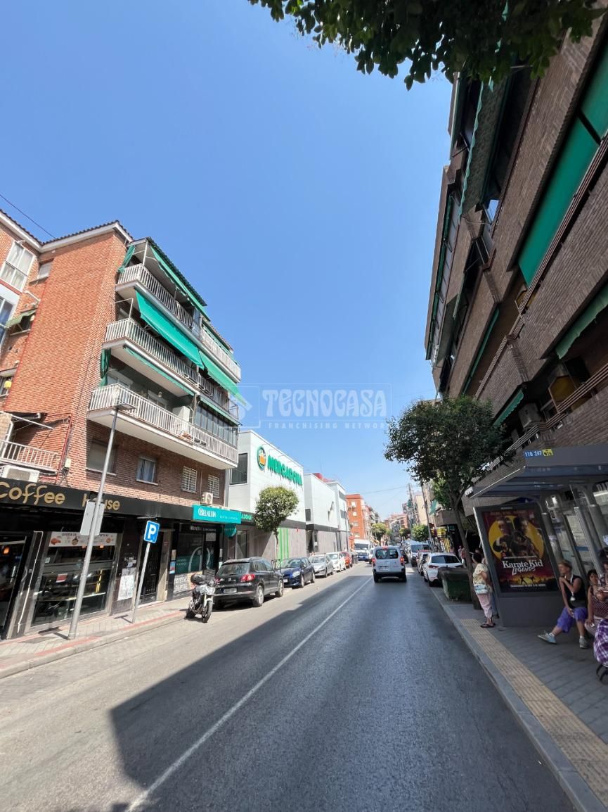Exterior view of Flat for sale in  Madrid Capital  with Heating, Parquet flooring and Terrace