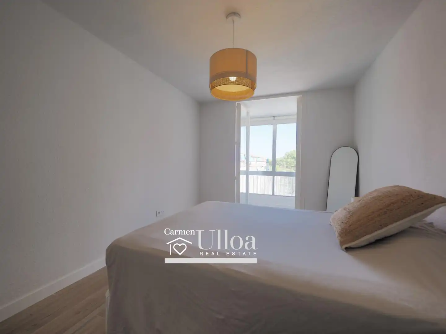 Dormitori de Apartament de lloguer en Alicante / Alacant amb Aire condicionat, Terrassa i Moblat