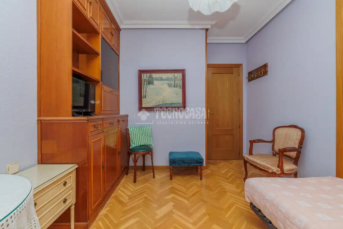 Sala de estar de Piso en venta en Madrid con Aire acondicionado, Calefacción y Parquet