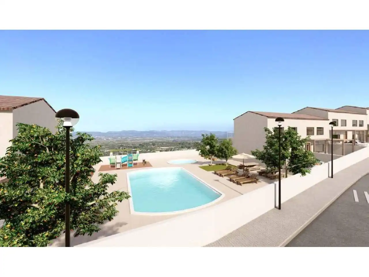 Piscina de Residencial en venta en Otos